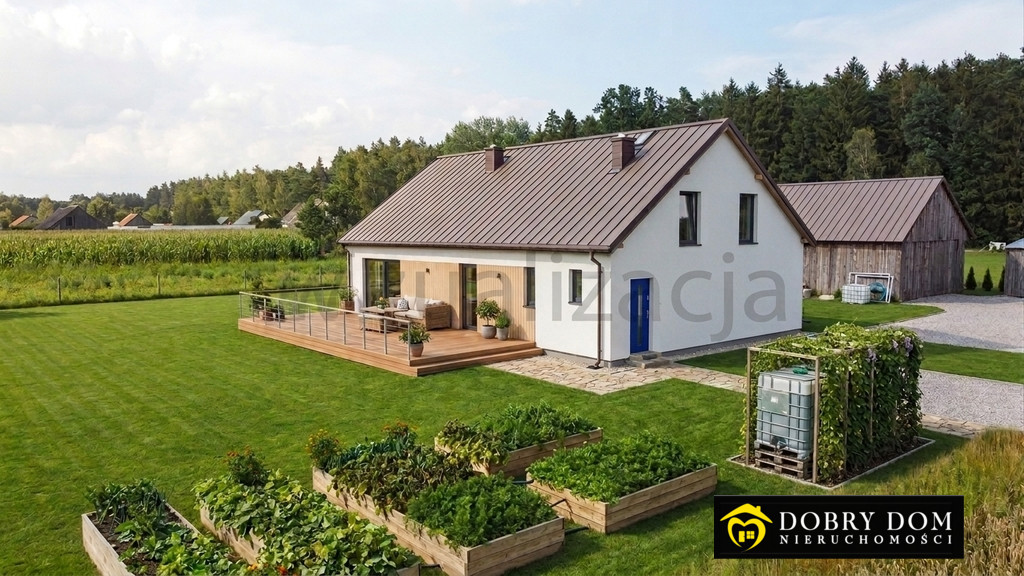 Dom parterowy w stanie surowym -10 km od&hellip;