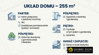 Dom 255m2 Wojny-Krupy — wnętrze 2