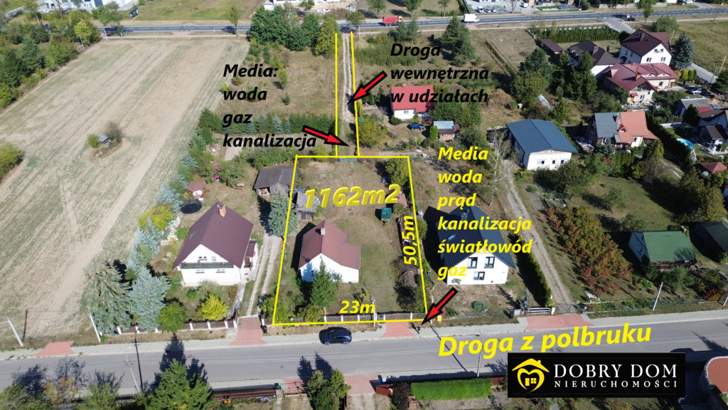 *Sobolewo*Działka 1162m2*DOM 62 M2*