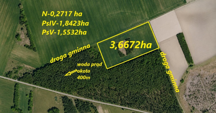 Działka Sprzedaż Topilec 1