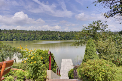 Dom 160m2 Augustów — zdjęcie od frontu