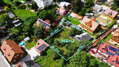 Działka 966m2 Białystok — widok główny