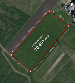 Działka 20407m2 Augustów — widok główny