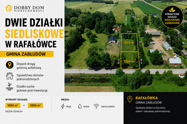 Działka Sprzedaż Rafałówka 1