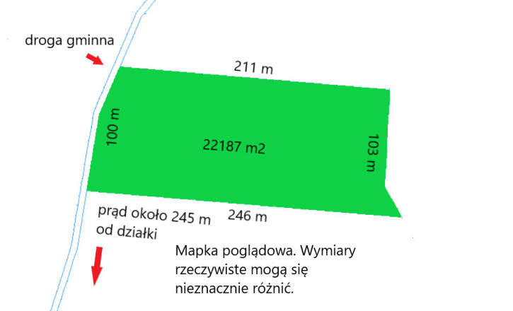 Działka Sprzedaż Karakule 3