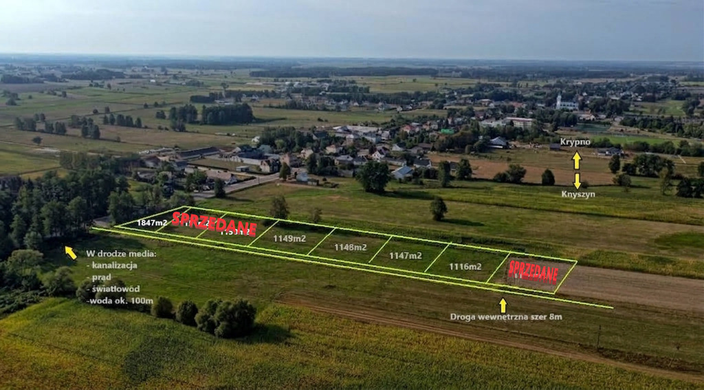 Działka — Krypno Kościelne