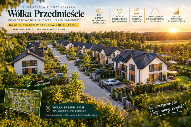 Działka Sprzedaż Wólka-Przedmieście 1