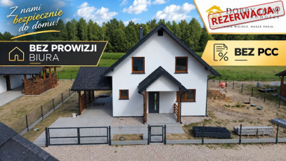 Dom 106m2 Rafałówka - zdjęcie od frontu
