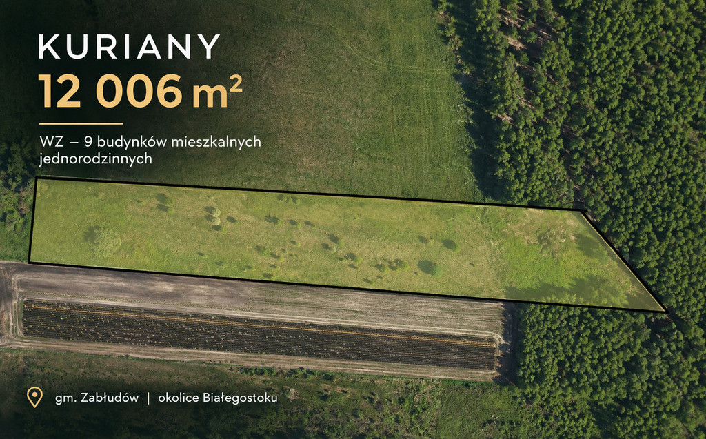 Działka — Kuriany
