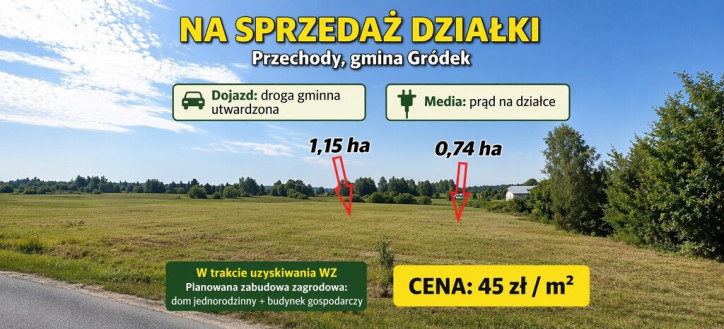 Działka Sprzedaż Przechody 2