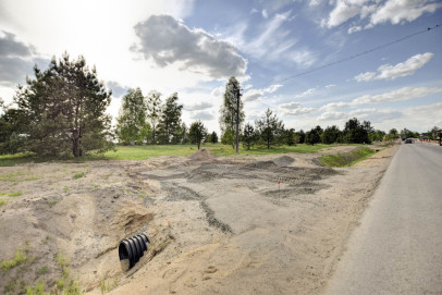 Działka 4901m2 Lewkowo Nowe - widok główny