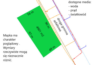 Działka 4901m2 Lewkowo Nowe - wnętrze 2