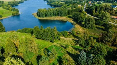 Działka 252m2 Wołownia - zdjęcie od frontu