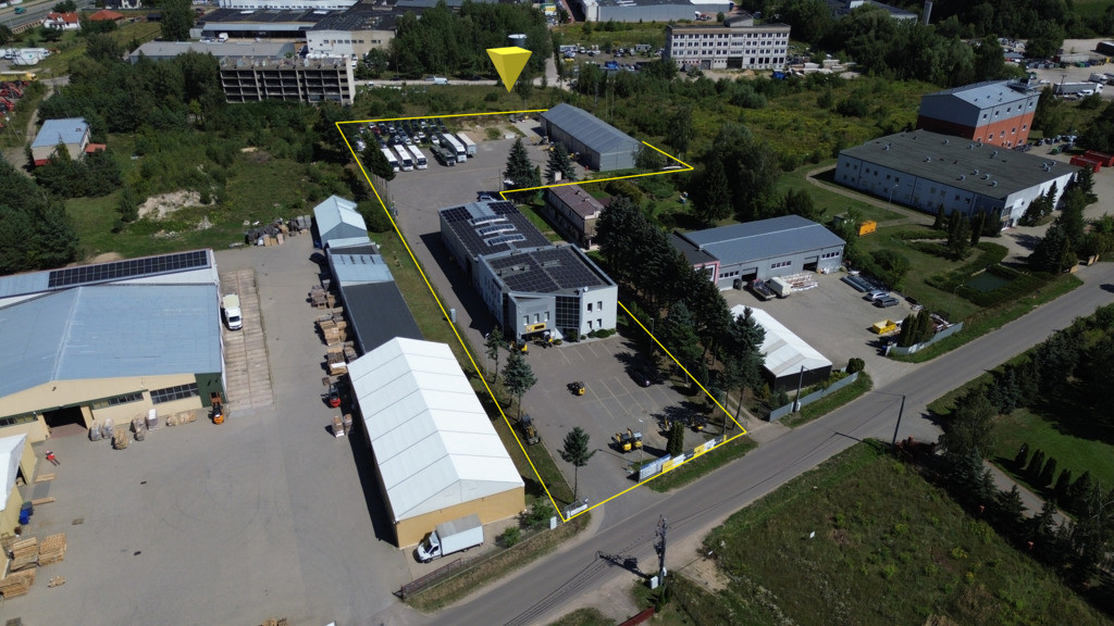Hala magazynowo-warsztatowa 946,5 m2 + plac 6000 m2&hellip;