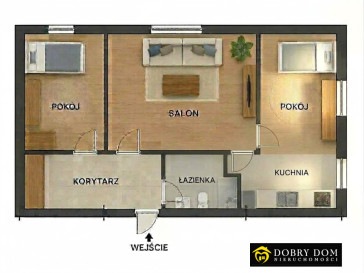 Mieszkanie 47m2 Augustów - zdjęcie 9 z 9
