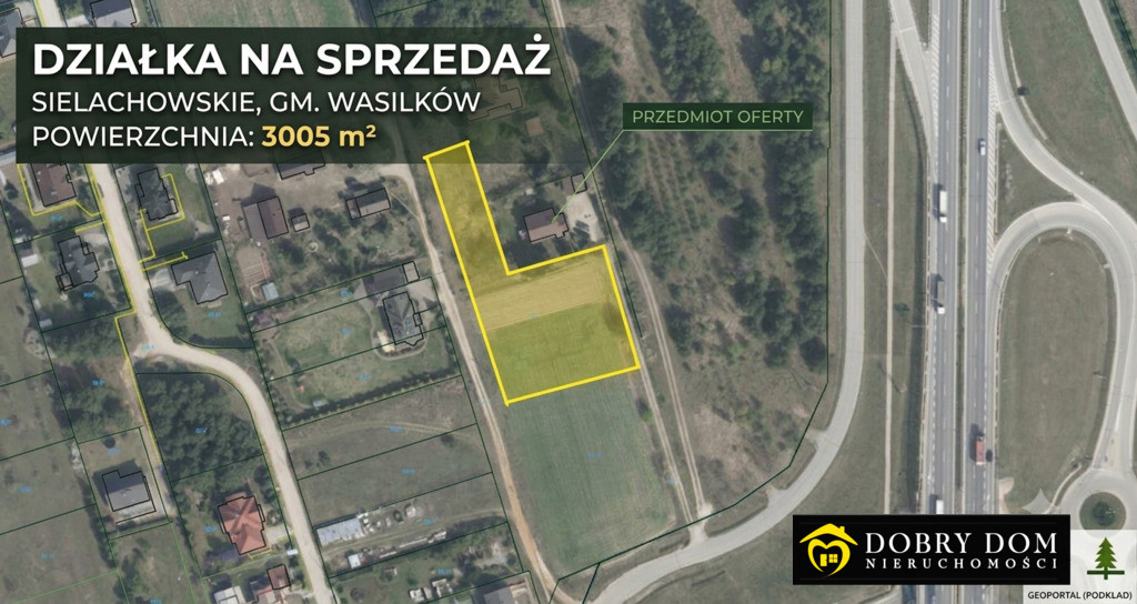 WYJĄTKOWA DZIAŁKA 3005 m² – SIELACHOWSKIE