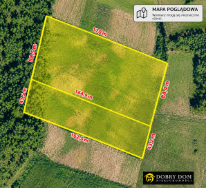 Działka 21100m2 Michałowo - widok główny