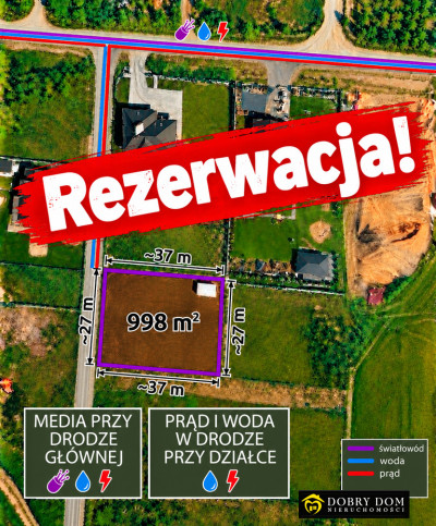 Działka Sprzedaż Studzianki 1