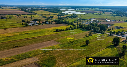 Działka 1148m2 Krypno Kościelne - widok główny