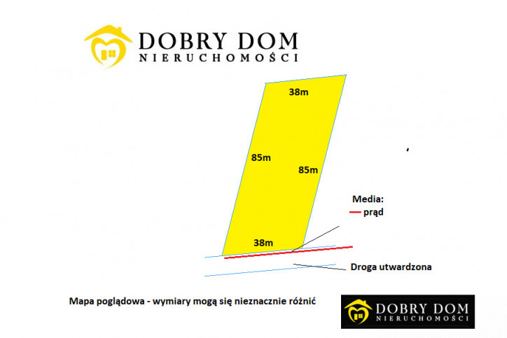 Działka Sprzedaż Dobrzyniewo Duże 1