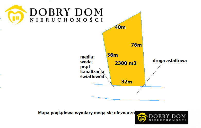 Działka — Uhowo