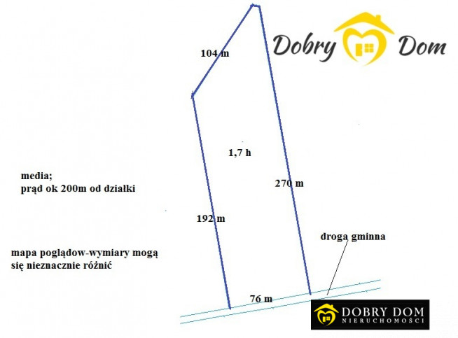 Działka Sprzedaż Złota Wieś 1